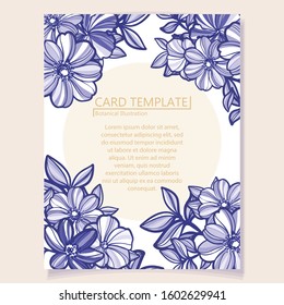 Romantic wedding invitation card suite. Wedding, marriage, bridal, birthday, Valentine's day.