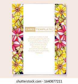Romantic wedding invitation card suite. Wedding, marriage, bridal, birthday, Valentine's day.
