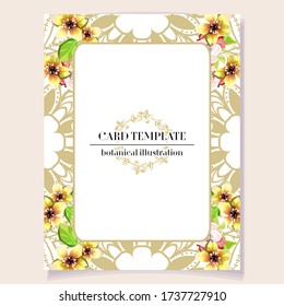 Romantic wedding invitation card suite. Wedding, marriage, bridal, birthday, Valentine's day.