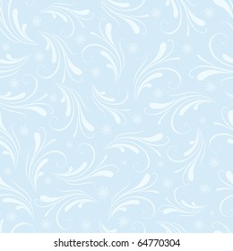 Romantic winter christmas seamless background (EPS10)