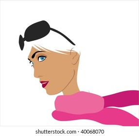 Romantic woman