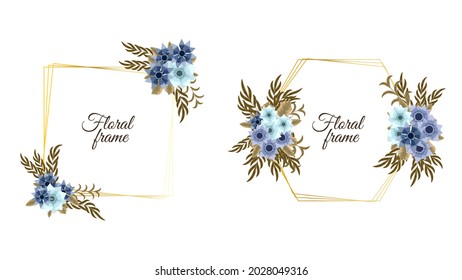 Romantic wreath with quote text place card template. Cute romantic flowers, tiny leaves on background. Vector illustration greeting card, wedding invitation, social media, sales, price, invites,