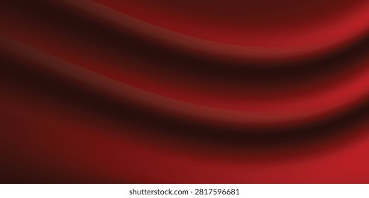 Romatic abstract red gradient background. luxury wall trendy design elegant art futuristic