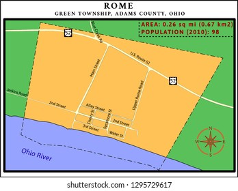 Rome Adams County Ohio