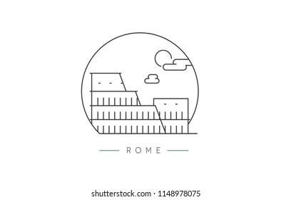 Rome, colosseum monument