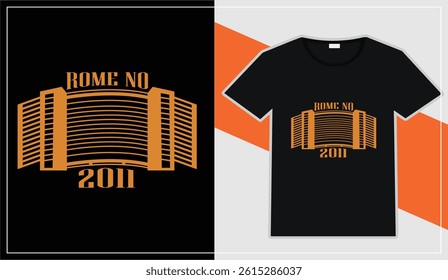 Rome No 2011: A creative design celebrating history and architecture with a modern twist and unique flair