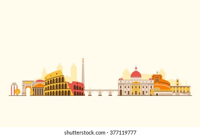 Rome Skyline