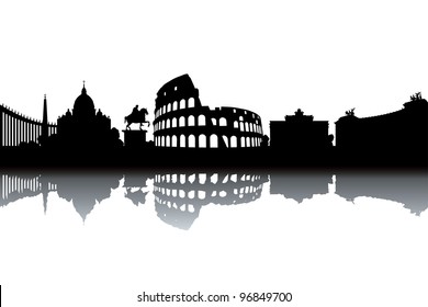 Rome skyline