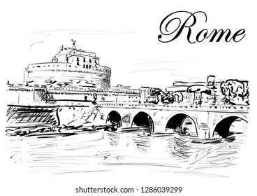 Rome in the sunny day