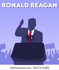 ronald reagan presidente de estados unidos