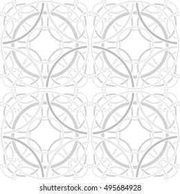 Rondo Seamless Repeat Tile Grey