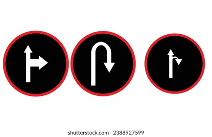 canto de sangre . Tráfico vectorial, icono de la ruta