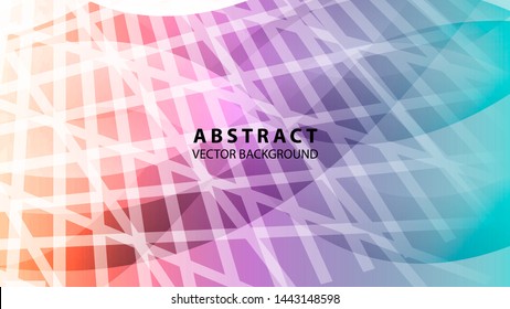 Roof construction Abstract colorful background with gradient color - vector