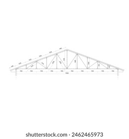 roof construction from angled plate steel