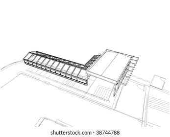 Roof Construction Vector 01