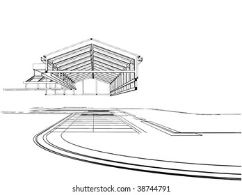 Roof Construction Vector 02