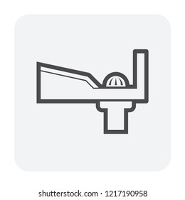 Roof Drain Vector Icon Consist Bowl Stock Vector (Royalty Free ...