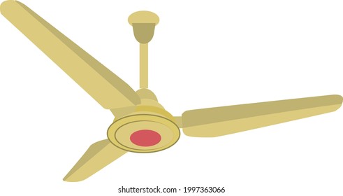 roof fan vector art with white background