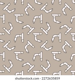 Roof Gutter vector concept colored modern seamless pattern