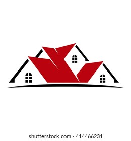 Roof And Home Logo Vector. House Icon.