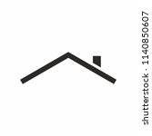 	
Roof house icon logo. Vector 
