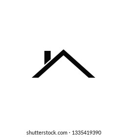 Roof, icon. Element of simple icon for websites, web design, mobile app, infographics. Thick line icon for website design and development, app development