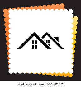 Roof  icon. Vector design.