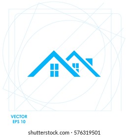 Roof  icon Vector design.