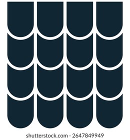 Roof icon vector, representing shelter, protection, and structural integrity. Perfect for home construction, property maintenance, building design, and weatherproofing.
