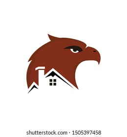 roof logo combination with eagle 