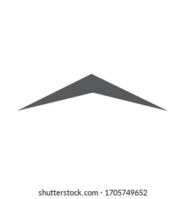 Roof logo house icon simple design. Vector