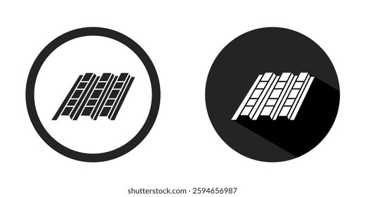Roof logo. Roof icon vector design black color. Stock vector.