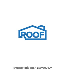 Roof Logo Lettering Logotype Letter Vector Stock Vector (Royalty Free ...