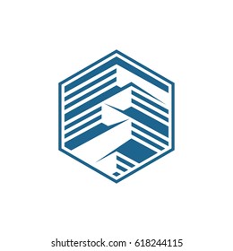 Roof logo vector