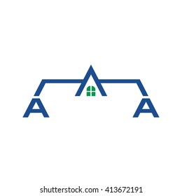 roof logo vector. template icon.
