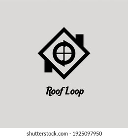 Roof Loop Logo Inspiration Minimalist