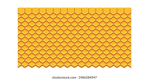 Roof pattern. Rooftop tile background.