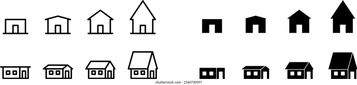 Roof pitch angles icon , vector 