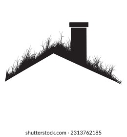 Roof of a residential building with landscaping - Green Roof