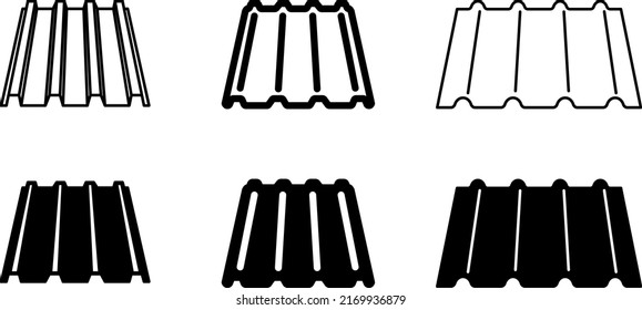 Roof sheet icon , vector illustration