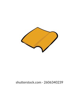 roof tile illustration,colorful cartoon,great for your visual elements,vector format
