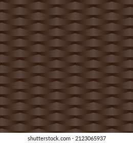 Roof tile texture. Rooftop house material. Repeat roof tile pattern. Classic home exterior roof design. Architecture element, housetop. Building top. Metal profile roof tile. Vector illustration.