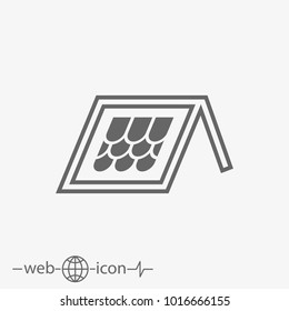 roof vector icon