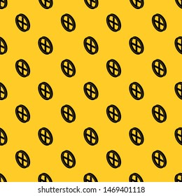 Roof window frame pattern seamless vector repeat geometric yellow for any design