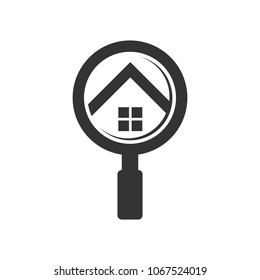 Roofing Company Logo. Home Symbol. Resident Icon.  vector eps 10.