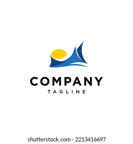 
Plantilla vectorial del logotipo de la compañía de techo