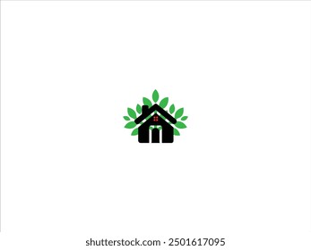 Roofing logo design vector and illustration