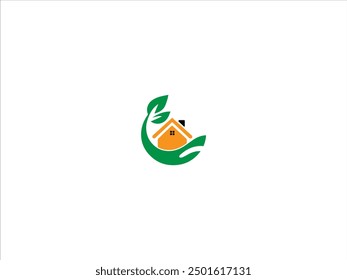 Design-Vektor und Illustration des Dachlogo