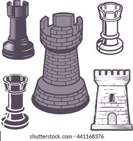 Rook Chess Piece Collection