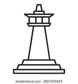  rook chess piece simple black and white illustration of a chess rook castle tower game piece